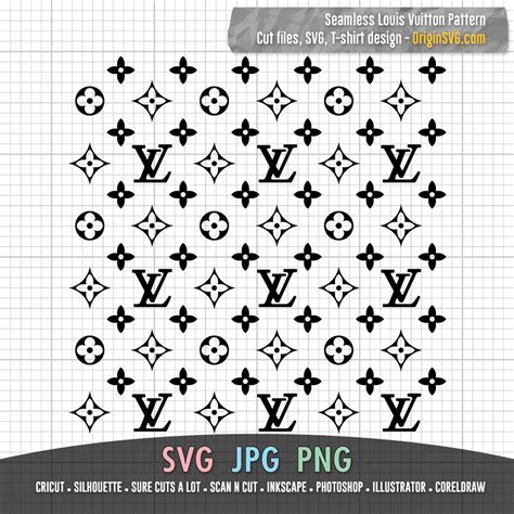 lv pattern svg free|louis vuitton svg cricut free.